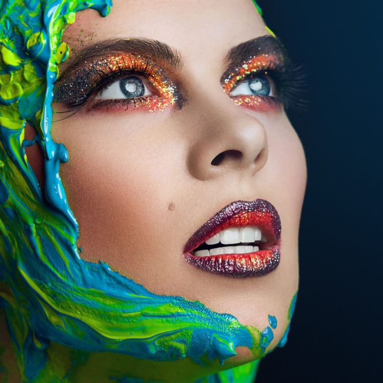 color rise beauty editorial